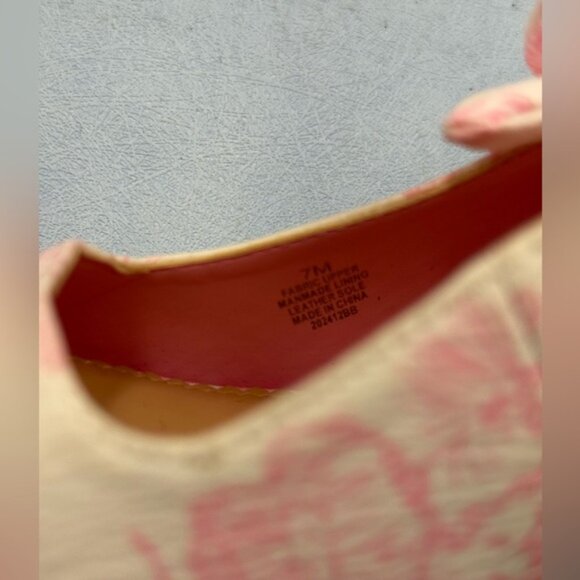 🆕 GIANNI BINI 🧿 NWOB Coray Fabric Side Bow Slingback, Pink and White - Sz 7M - Picture 9 of 13